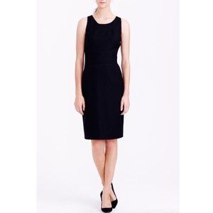 J. Crew Suiting Black Wool Dress